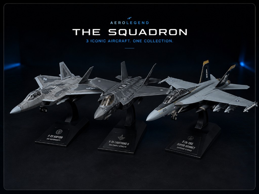 The Squadron — F-22, F-35 and F/A-18 collection